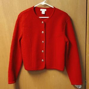 Vintage Talbots wool cardigan,  size 4